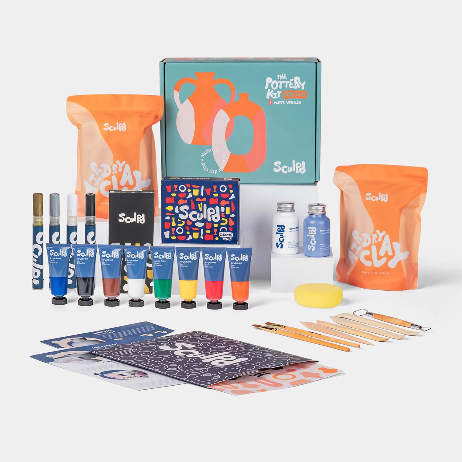 Sculpd Pottery Kit