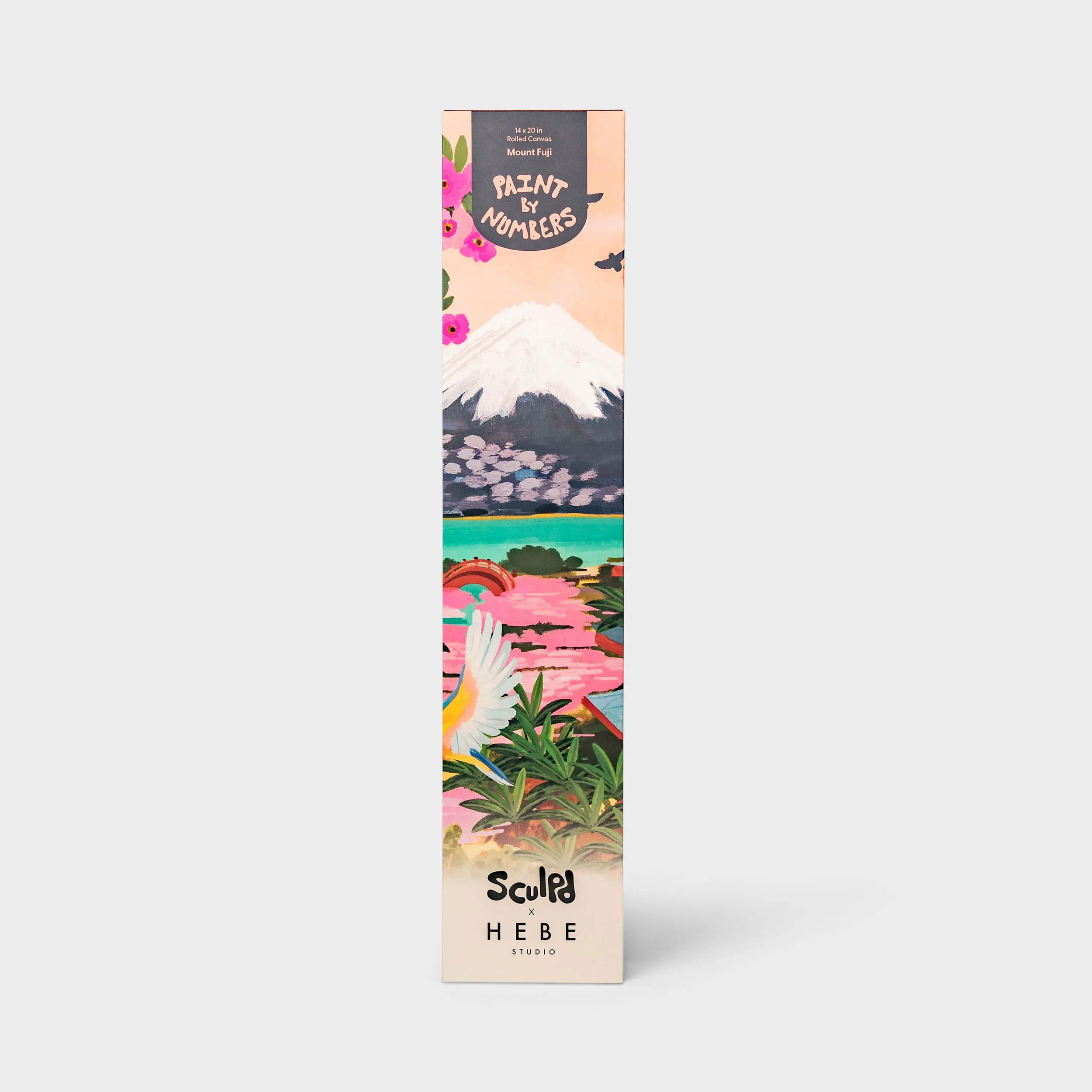 Sculpd Paint By Numbers x Hebe Mount Fuji