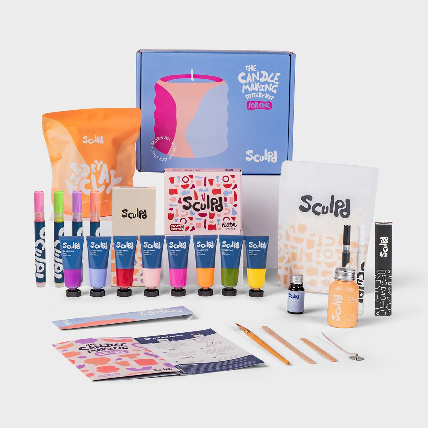 Sculpd Candle Making Kit Candle Making Kit Sculpd Valentines Candle Bundle One Candle Ginger & Orange