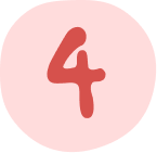 Number 4 icon - paint by numbers listicle